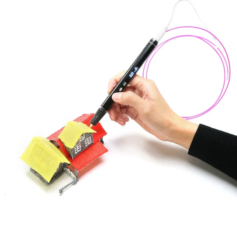 Creative 3D Printing Pen with Adjustable Printing Speed – Perfect Gift for Kids!