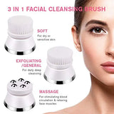 3 in 1 Facial cleansing Brush Set for