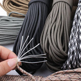 CAMPINGSKY Paracord 550 4mm Rope 100FT Survival Parachute