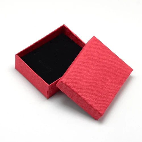 12pcs Cardboard Jewelry Set Gift Box Ring Necklace