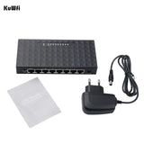 KuWFi 5/8Port Gigabit Switch Ethernet Smart Switcher High