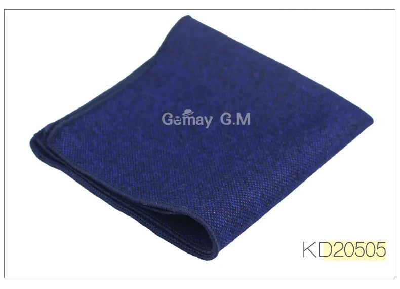High Quality Hankerchief Scarves Business Suit Hankies Wool