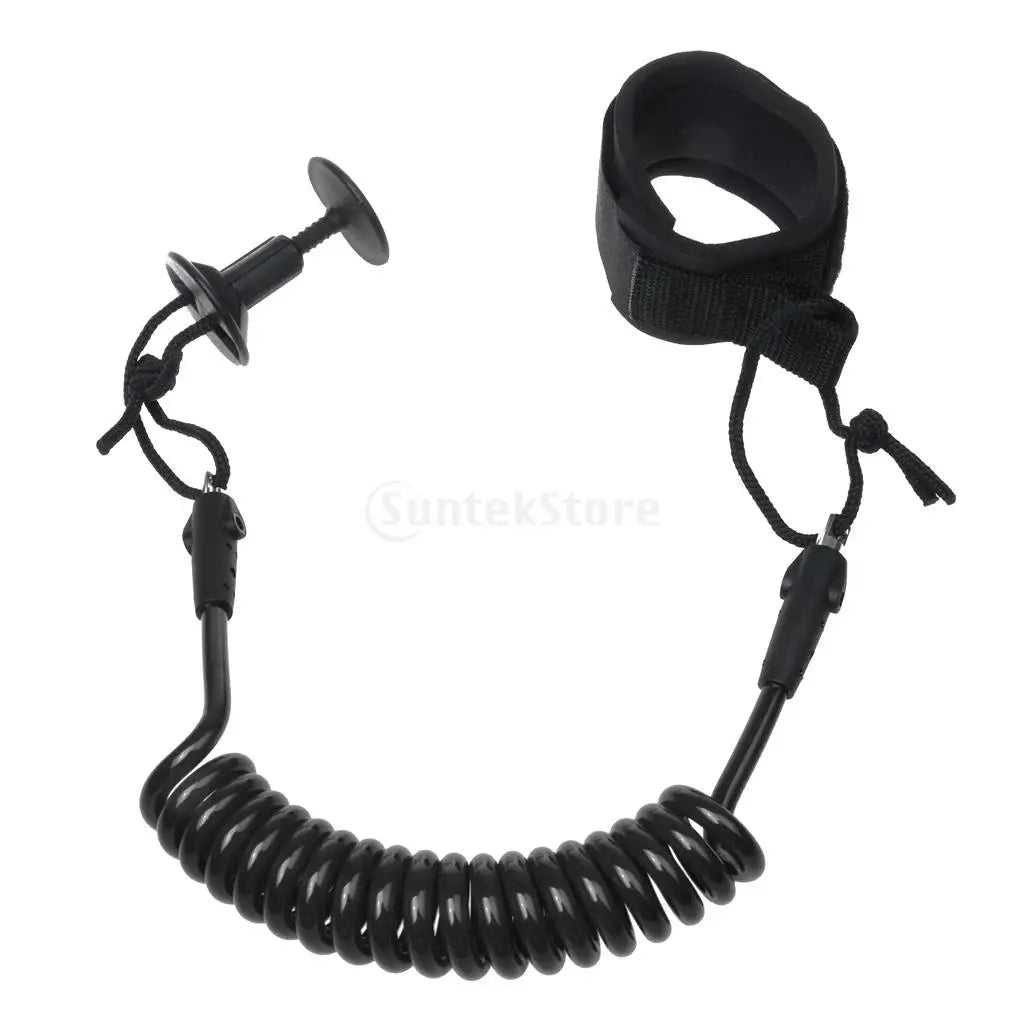1Pcs TPU Bodyboard Coiled Wrist Leash Surf Board