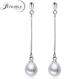 Trendy Natural Freshwater Long Pearl Earrings For Women,fashion