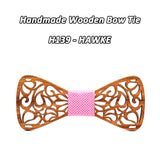 Mahoosive New Floral Wood Bow Ties for Men