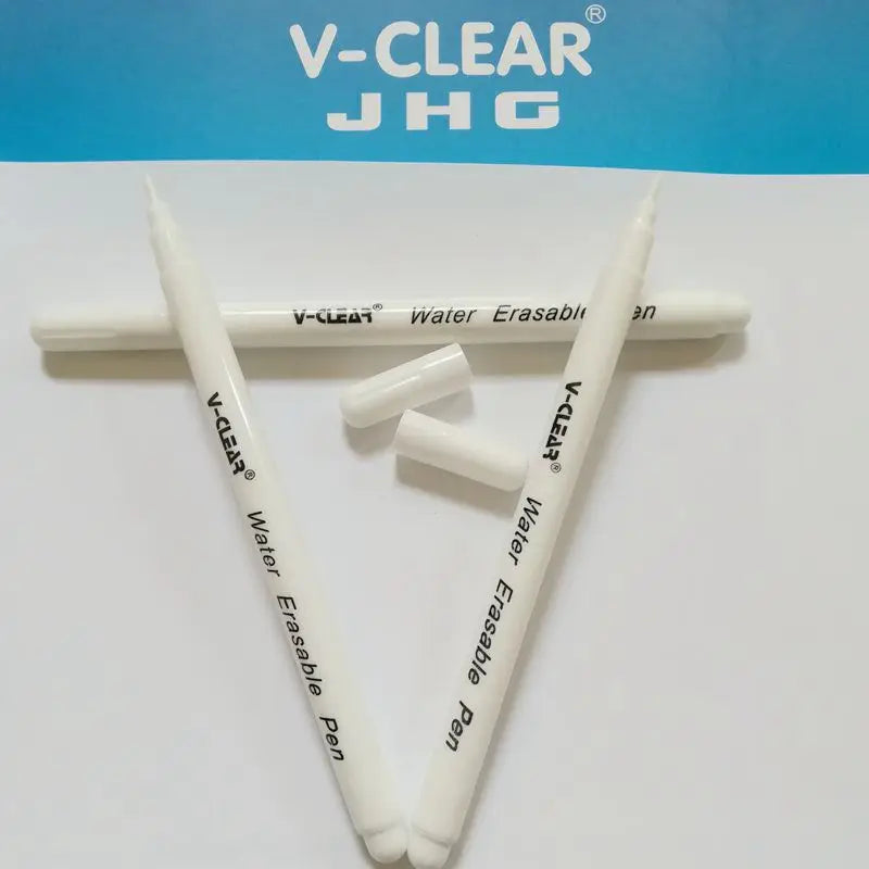 VCLEAR Water Soluble Pen White Color 3 Pcs