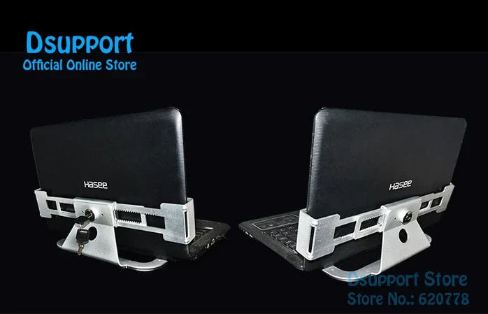 Aluminum Alloy Anti Theft Laptop Display Stand With