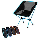 Lightweight Compact Folding Camping Backpack Chairs, Portable Foldable