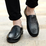 Leather Men Casual Shoes Men's Loafers Moccasins Breathable