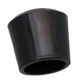 12Pcs 10-35mm Inner Diameter Black Round Furniture Chair