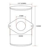 Turbo Aluminum Flange Pipe For GDRS FV RZ