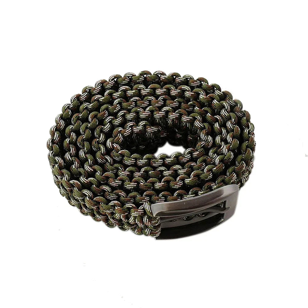 Tactical 550 Paracord Parachute Cord Waist Belt Survival