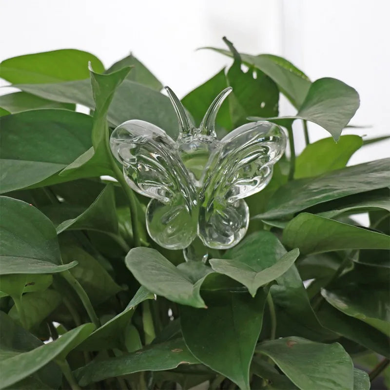 Houseplant Automatic Self Watering Glass Bird Watering Cans