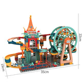 Marble Run Architecture Castle Building Blocks Car Action