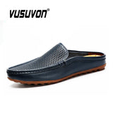 Italian Shoes Men Luxury Genuine Leather Loafers Moccasins