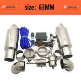 EPLUS Car Exhaust Pipe Control Valve Sets Vacuum