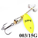 FISH KING 15g Spinner Artificial Bait Fishing Lure