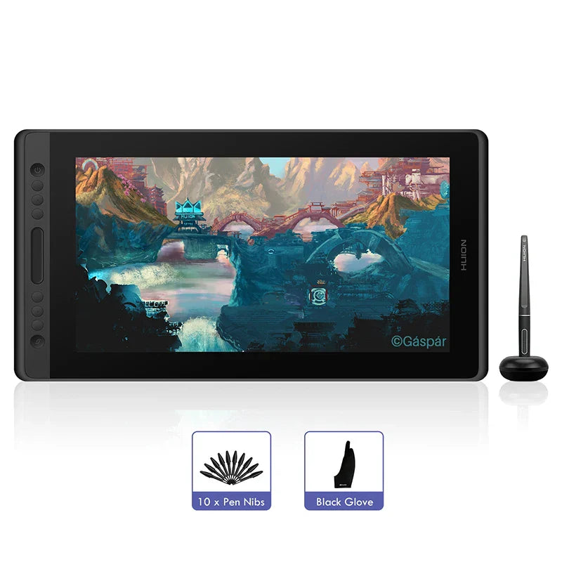 Huion Graphic Monitor Kamvas Pro 16 Drawing Tablet