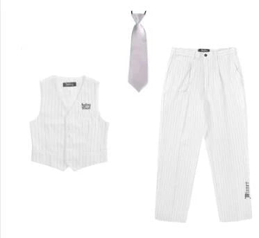Hip Hop suit locking vest machine dance Clothing
