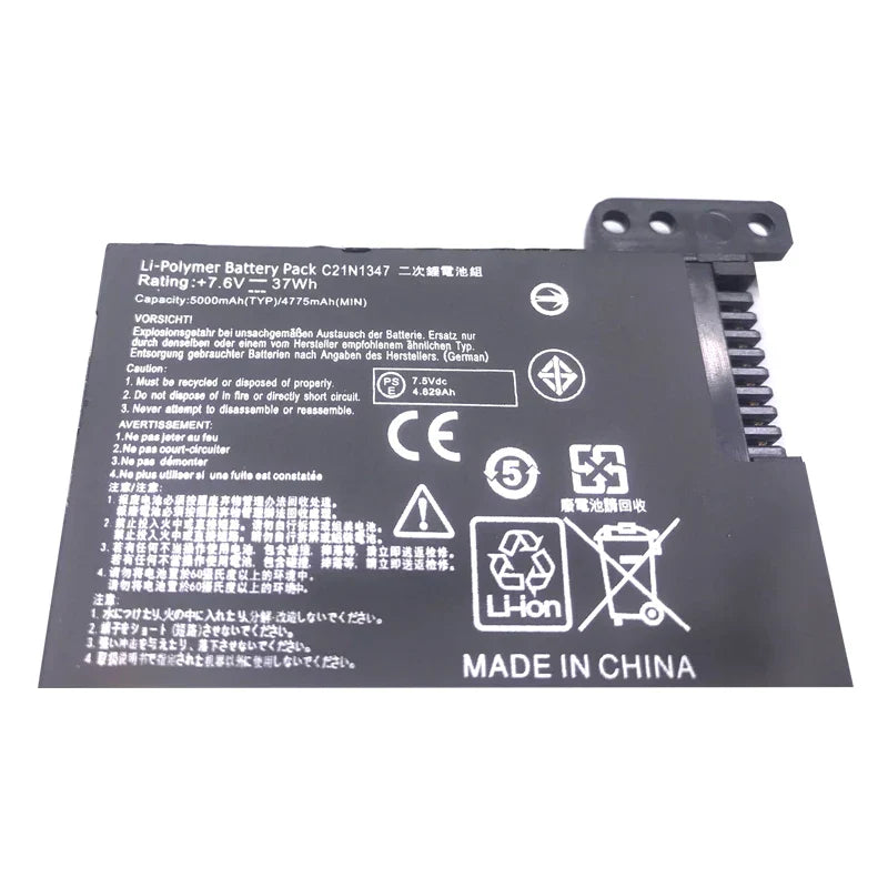 LMDTK New C21N1347 7.6V 37WH Laptop Battery For