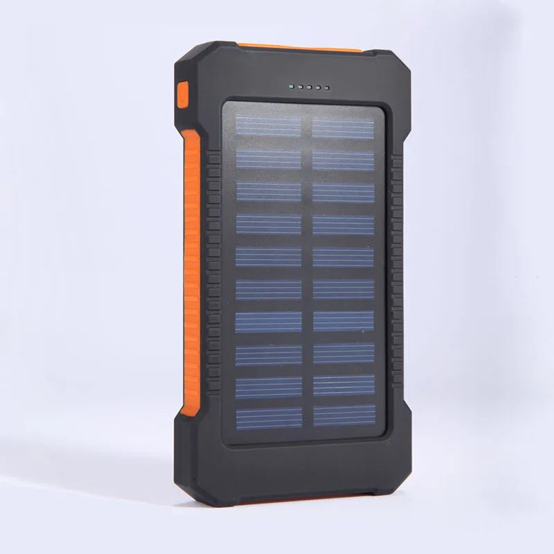 For Xiaomi iPhone Solar Power Bank 10000mAh External