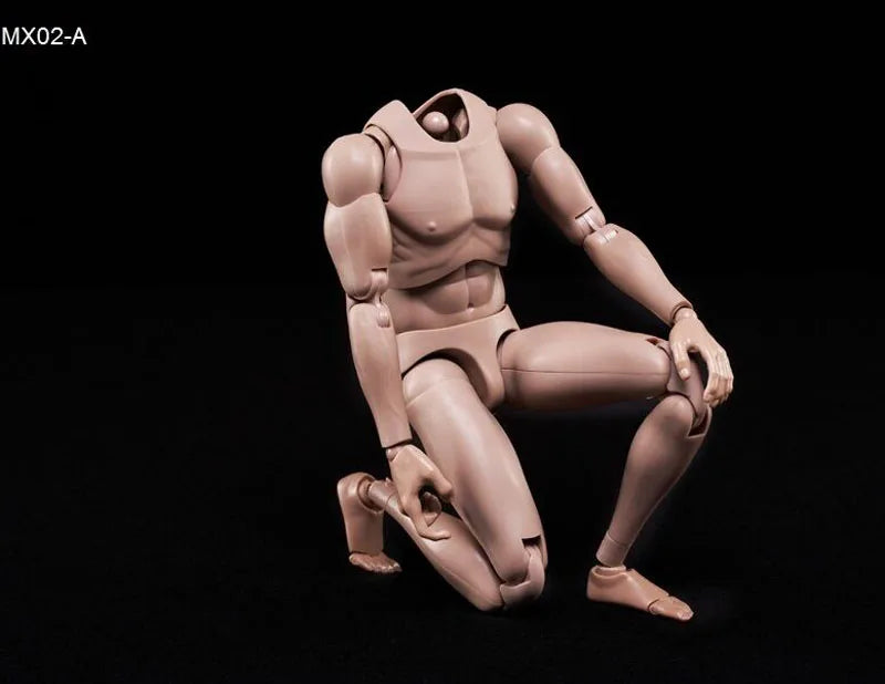 MX02-A/B 1/6 Europe Skin Male Action Figure Doll