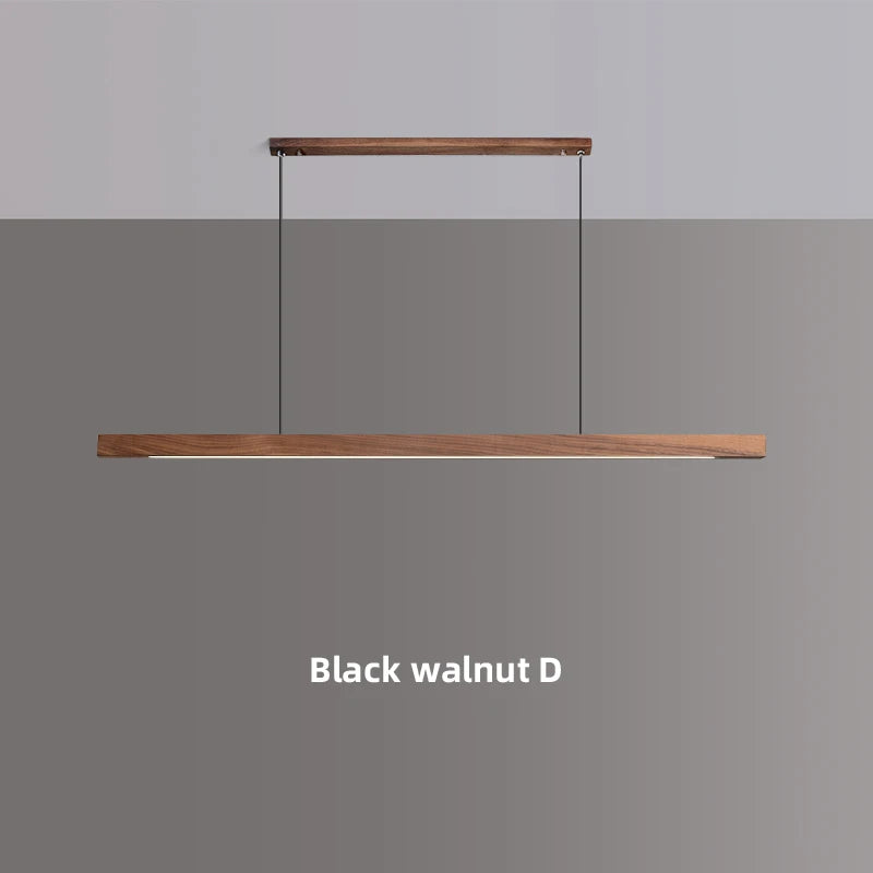 Wooden Pendant Lights Hanging Lamp Modern Table LED