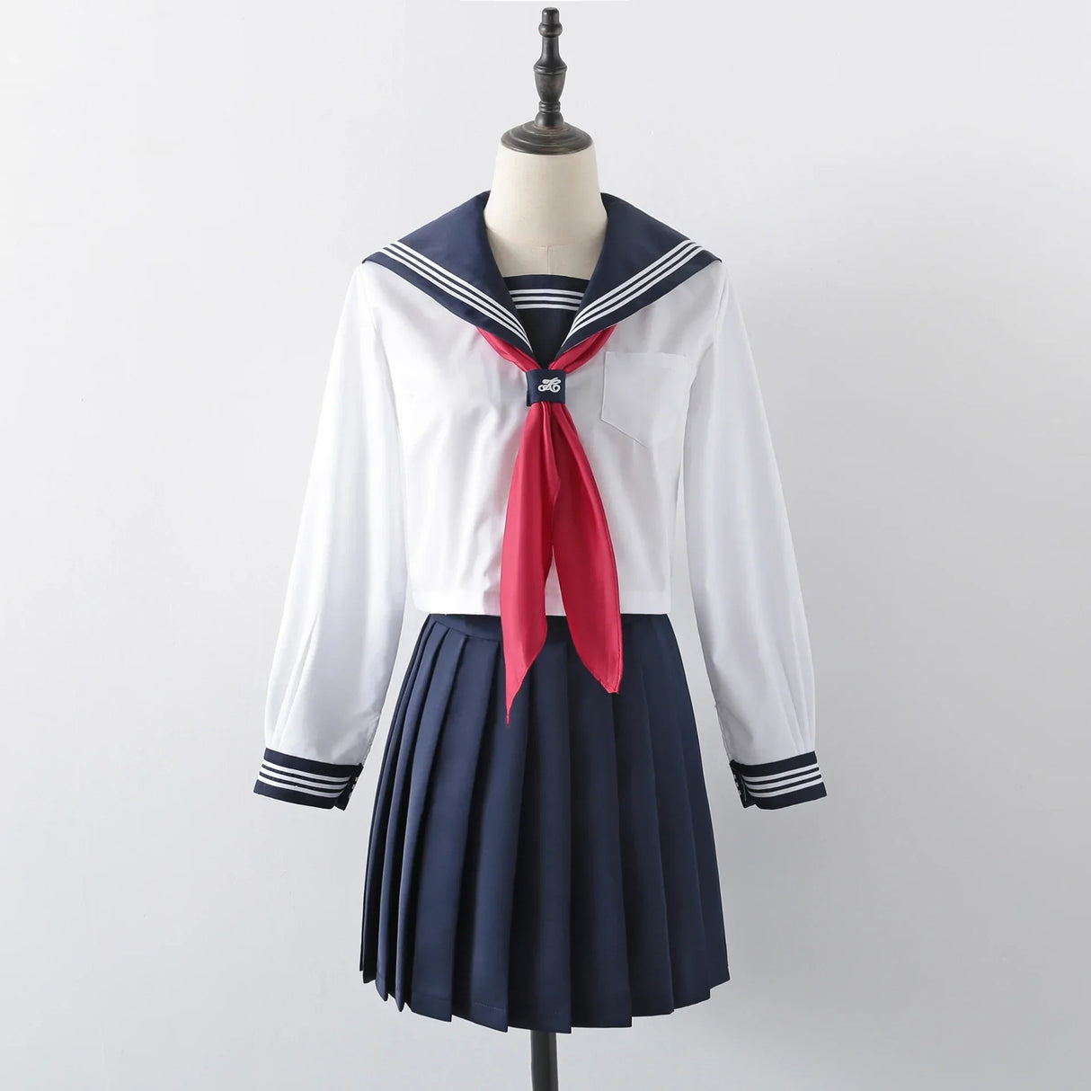 Japanese JK Suit Three Lines Woman School Uniform
