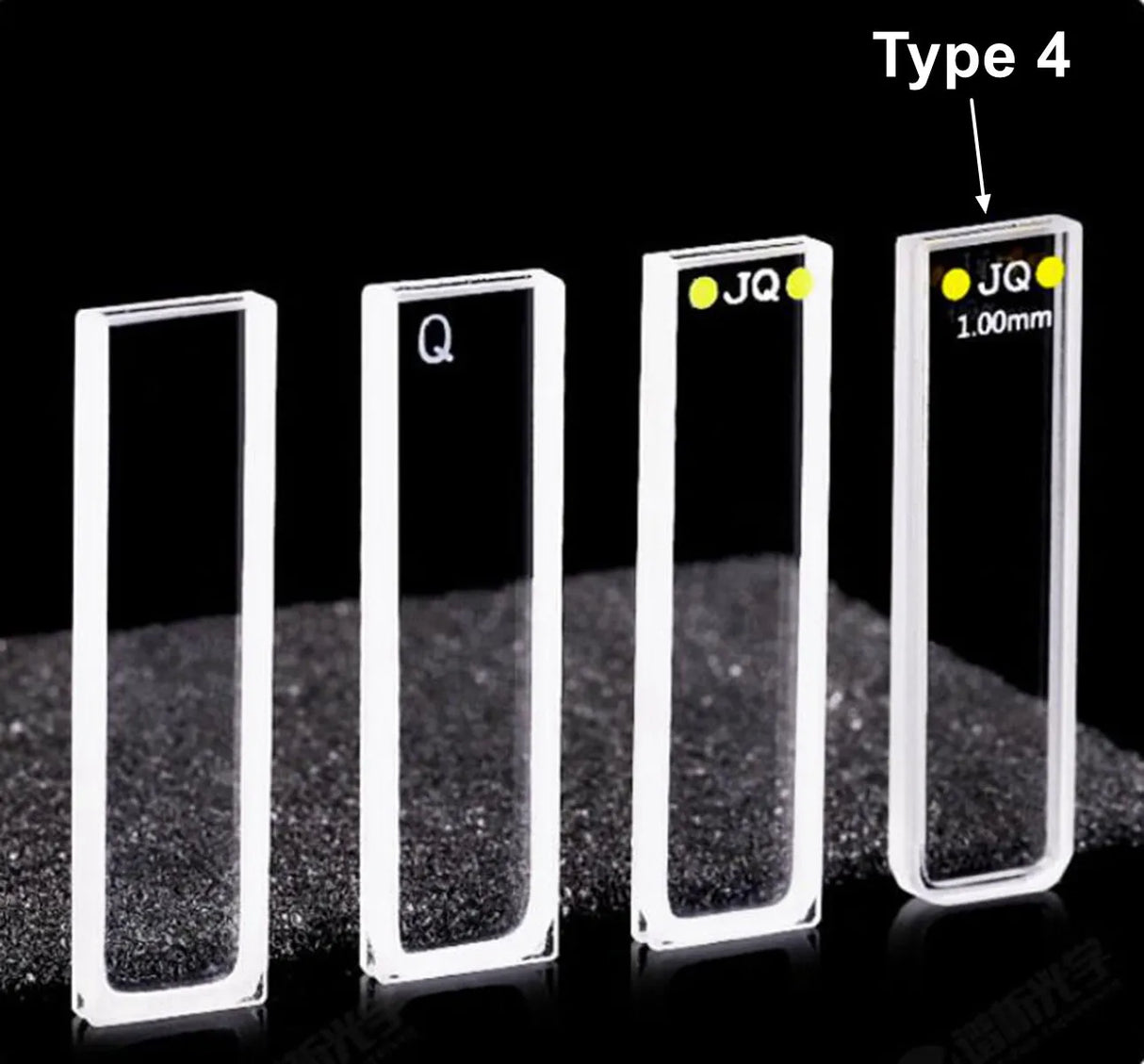 1mm Path Length 350ul 2-way Light JGS1 Quartz