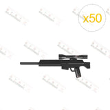 50PCS/LOT Weapon Model Gun Pack Star W Movie