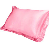 1pc Pure Emulation Silk Satin Pillowcase Single Pillow