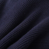Korean Fashion Sweater Jacket Spring Autumn Denim Patchwork