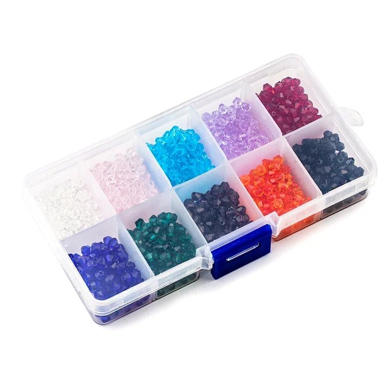 Wholesale 4mm6mm Bicone Beads glass beads Crystal Beads