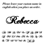 Lemegeton Personalized Bracelet Custom Name Bracelets for Women