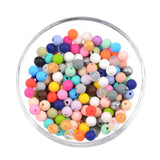 Silicone Bead Wholesale 500pcs/lot Silicone Beads 12mm &