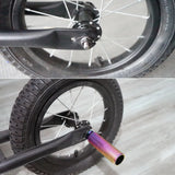 2x Alloy Bicycle Axle Pedal Stunt Pegs