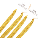 LUXUKISSKIDS 1mm Round Snake Chains Wholesale 10pcsPack Necklaces