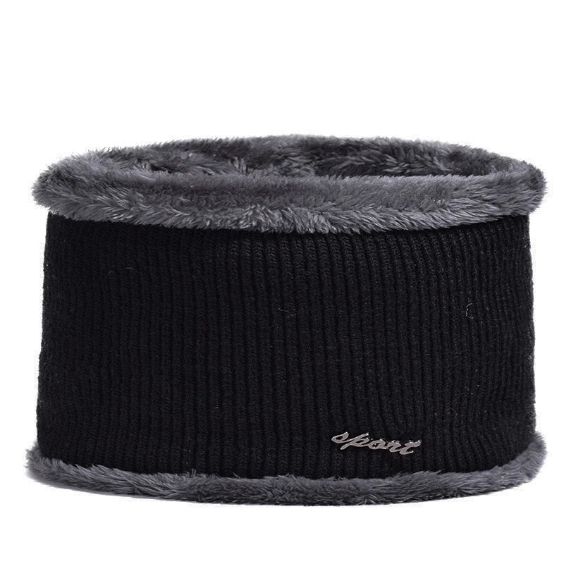 New Winter Beanie Hats Scarf Set Warm Knit