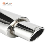 Car Exhaust Pipe Muffler Tail Universal Oval Stainless