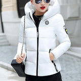 Women Winter Parkas Hooded Thick Warm Short Coat