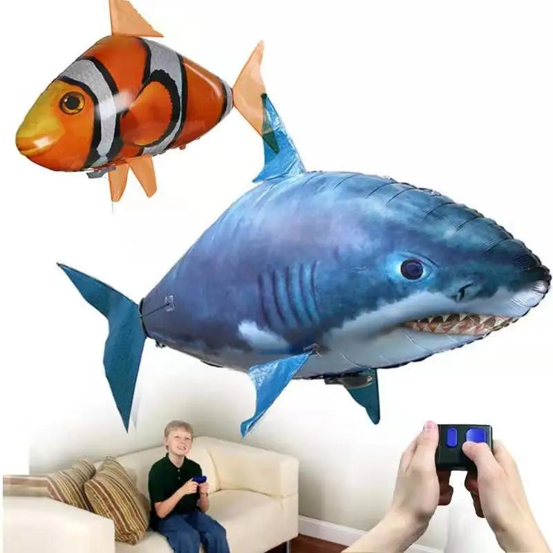 Electric Remote Control Flying Shark Aerial Inflatable Flying