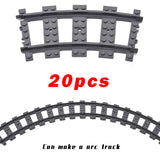 MOC Railway Track Train Tracks Straight Curved Soft