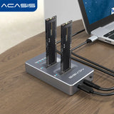 Acasis M.2 External Hard Drive NVME Dual Bay
