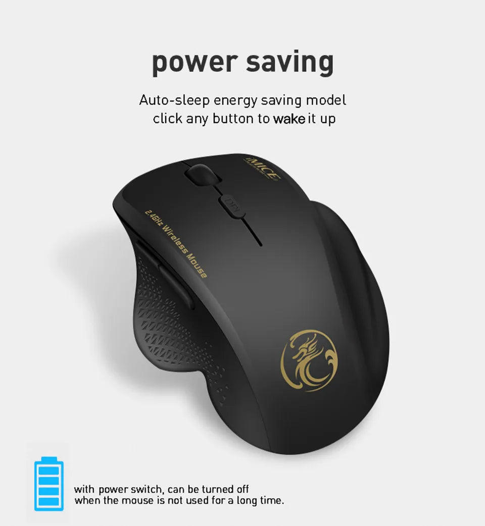Wireless Mouse Gamer Computer Mouse Wireless Gaming Mouse