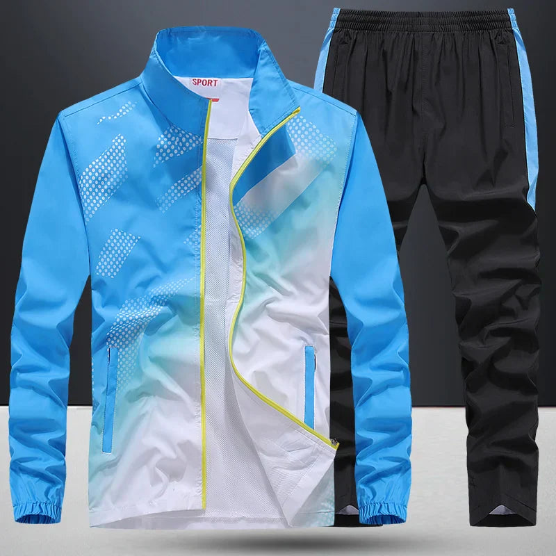 Men's Sportswear New Spring Autumn 2 Piece Sets