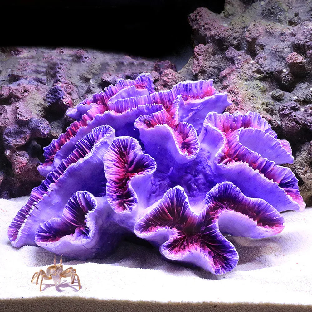 2022 New Artificial Resin Coral Reef Aquarium Ornaments