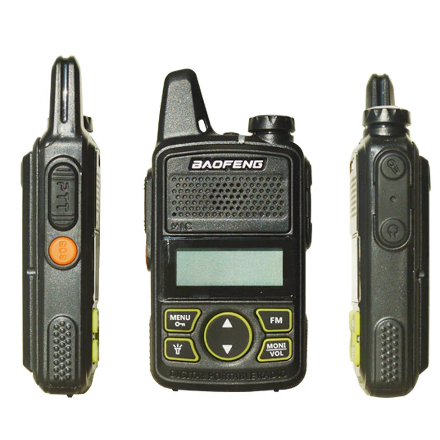 2pcs Baofeng BF T1 Mini Walkie Talkie Ham