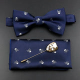 Fashion Men's Skull Tie Set New Design 8cm