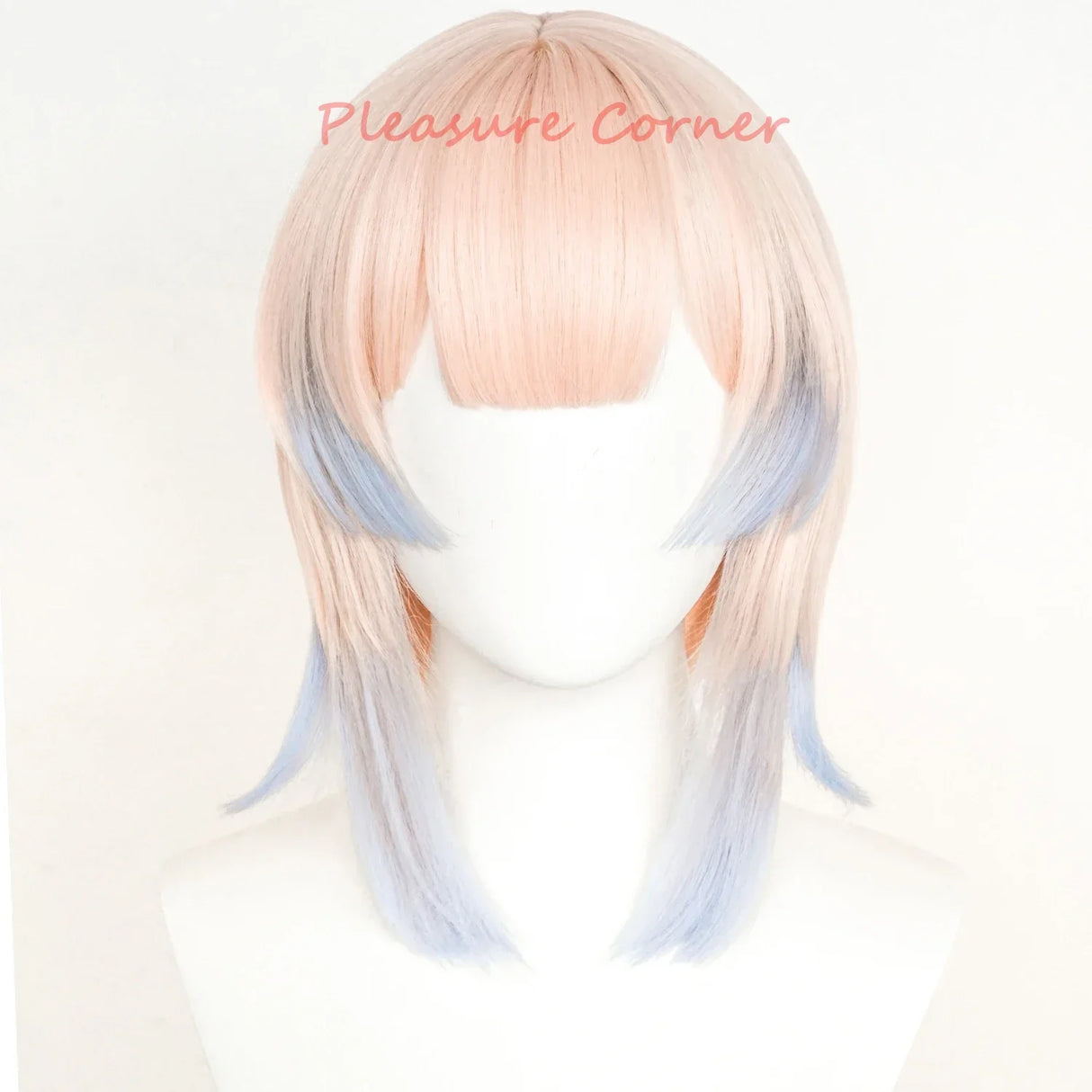 Genshin Impact Kokomi Cosplay Wig Gradient Mixed Color