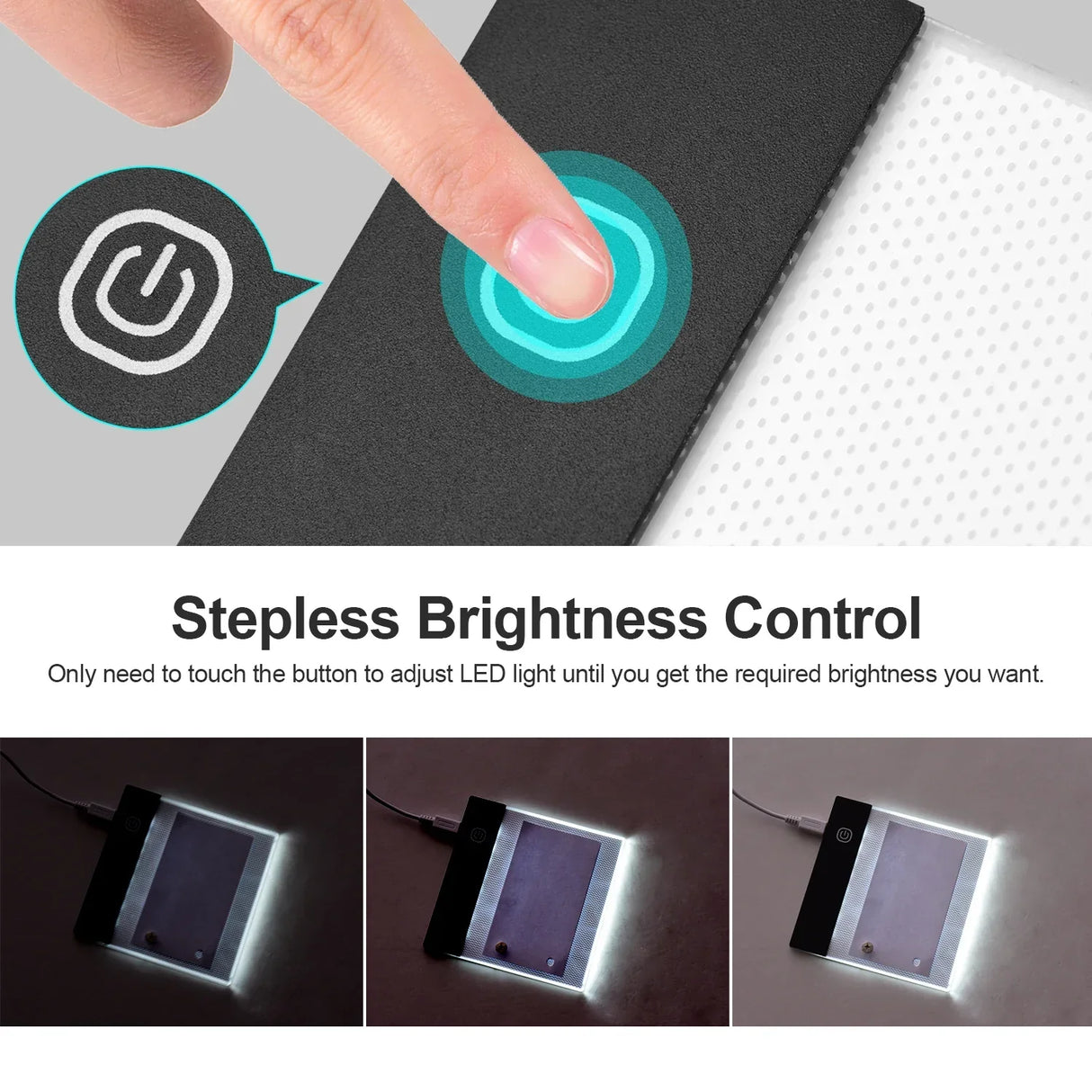 Flip Book Kit with Mini Light Pad LED